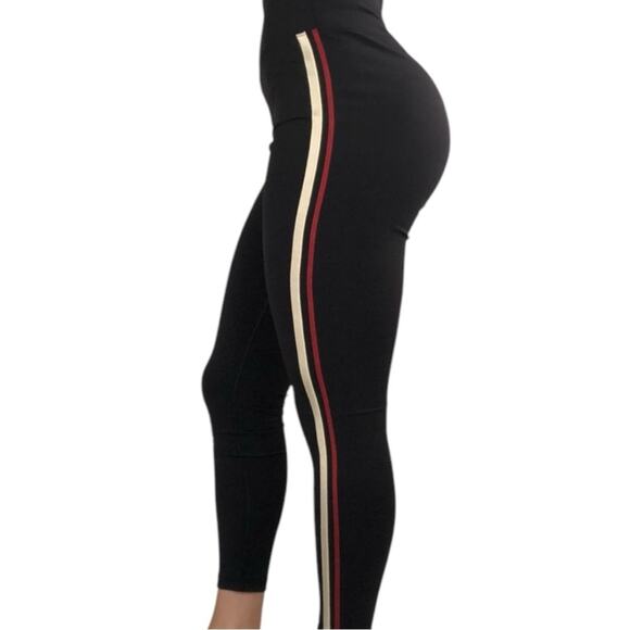 Free People Side Stripe Leggings high waisted - Picture 2 of 13